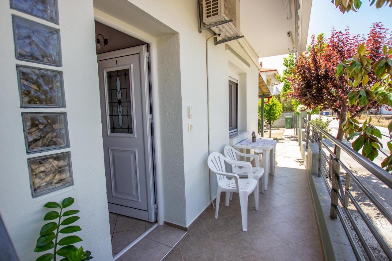 Vordos Rooms Nea Vrasna Ngoại thất bức ảnh